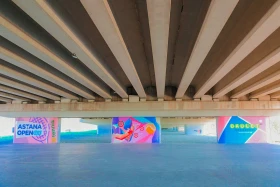 Астанадағы Арқар көпірінің астындағы өнер кеңістігі - фото 6