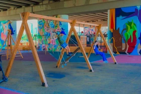 Астанадағы Арқар көпірінің астындағы өнер кеңістігі - фото 12