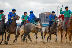 Всемирные игры кочевников: Казахстан разгромил Узбекистан в отборочном туре по кокпару - фото 5