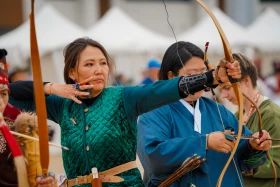 «Арғымақ» ат-спорт кешені дәстүрлі садақ ату сайысы өтіп жатыр - фото 9