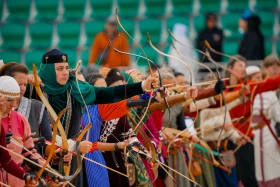 «Арғымақ» ат-спорт кешені дәстүрлі садақ ату сайысы өтіп жатыр - фото 11