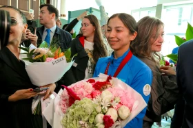 Паралимпиада ойындарының жеңімпаздары мен жүлдегерлері елге оралды - фото 2