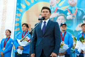 Паралимпиада ойындарының жеңімпаздары мен жүлдегерлері елге оралды - фото 7