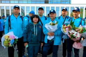 Паралимпиада ойындарының жеңімпаздары мен жүлдегерлері елге оралды - фото 9