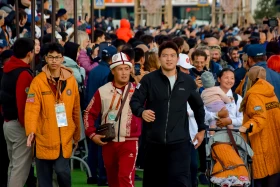 Закрытие V Всемирных игр кочевников в Астане - фото 3