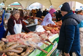 An agricultural fair of Abai and Kyzylorda regions is taking place in Astana - photo 6