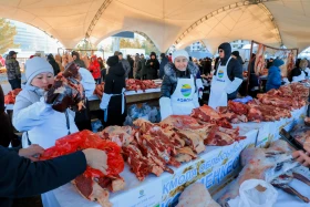 Астанадағы Ақмола облысының ауыл шаруашылығы жәрмеңкесі - фото 7