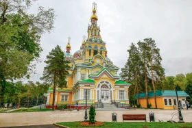 Алматыдағы Вознесенский соборының реставрациядан кейінгі ашылуы - фото 1