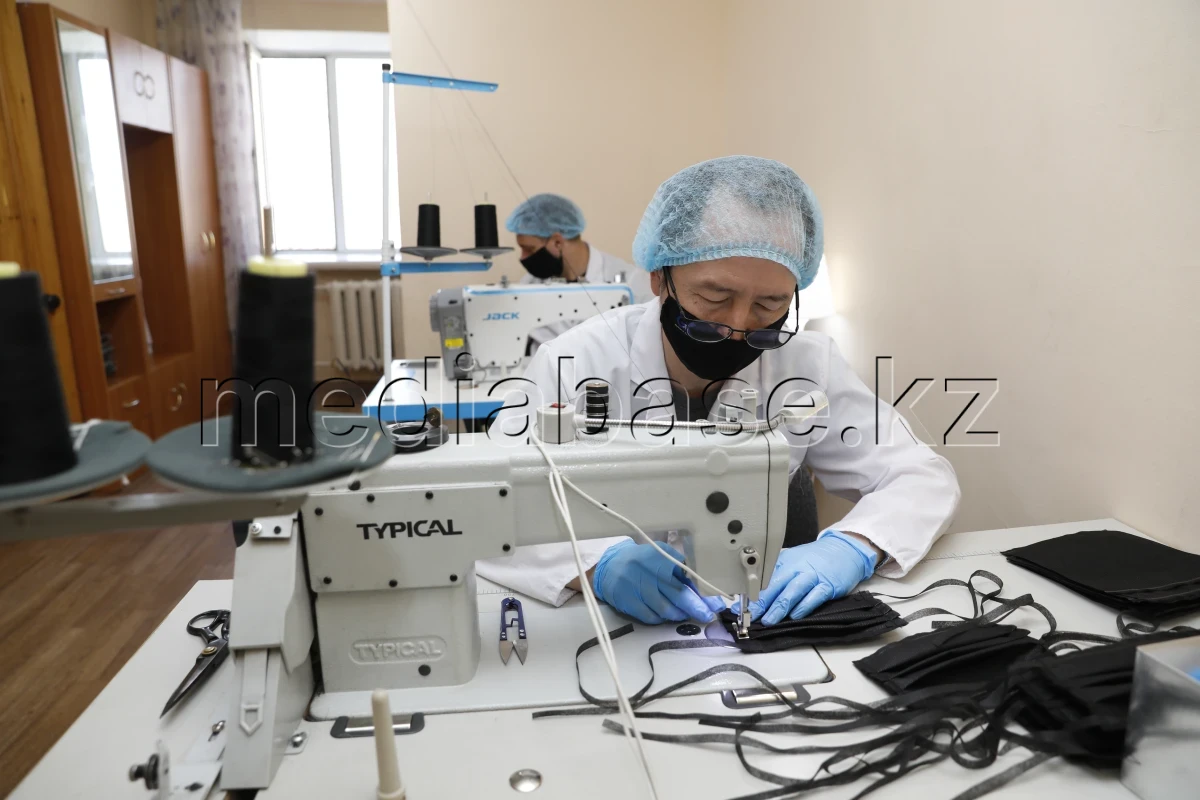 Қазақстанда маска өндірісі екі есеге өсті - фото 1