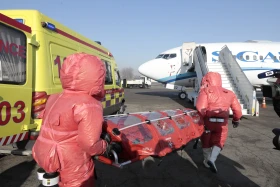 Коронавирус жұқтырған жолаушы Алматы әуежайында жаттығу өтуде. - фото 1