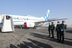 Коронавирус жұқтырған жолаушы Алматы әуежайында жаттығу өтуде. - фото 5