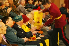 Алматыда ҰОС ардагерлерін құттықтады - фото 2