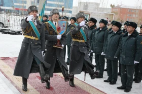 Астанада Жеңістің 70 жылдығына арналған ҚР ҚК марафон-акциясы аяқталды - фото 6