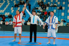 Президент іс басқармасы турнирі аясында қазақ күресінен мықтылар анықталды - фото 12