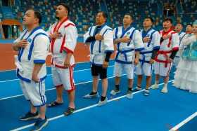 Президент іс басқармасы турнирі аясында қазақ күресінен мықтылар анықталды - фото 15