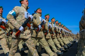 Полигондағы армия шеруі - фото 27