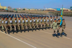 Полигондағы армия шеруі - фото 30