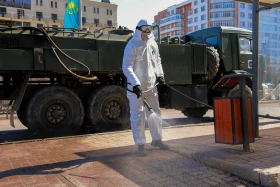 Covid-19: Елордада дезинфекция қалай жүргізіледі - фото 14