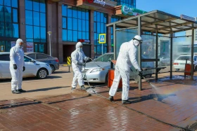 Covid-19: Елордада дезинфекция қалай жүргізіледі - фото 17