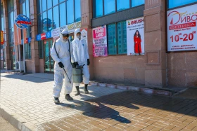 Covid-19: Елордада дезинфекция қалай жүргізіледі - фото 19