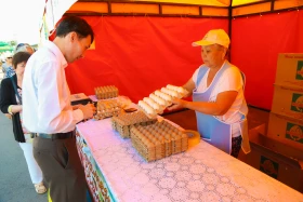 Астанадағы Мақтарал ауданының ауыл шаруашылық жәрмеңкесі - фото 14