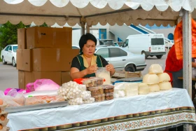 Астанадағы Мақтарал ауданының ауыл шаруашылық жәрмеңкесі - фото 29