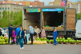 Астанадағы Мақтарал ауданының ауыл шаруашылық жәрмеңкесі - фото 32