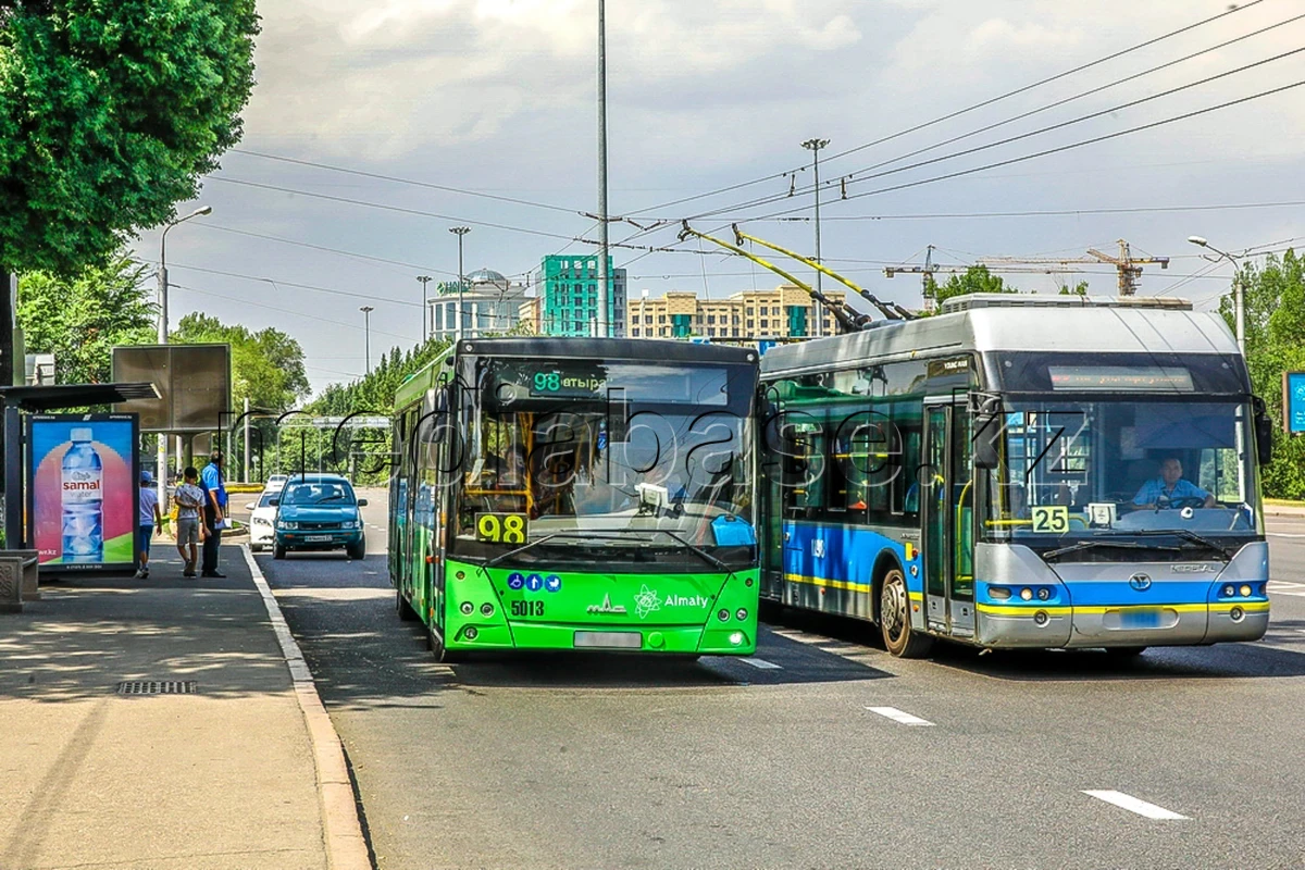 Алматы қаласының қоғамдық көлігі - фото 1