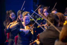 Әлемге әйгілі скрипкашы-виртуоз Марат Бисенғалиев Астанада эксперименттік концерт өткізді - фото 8