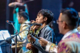 Әлемге әйгілі скрипкашы-виртуоз Марат Бисенғалиев Астанада эксперименттік концерт өткізді - фото 13