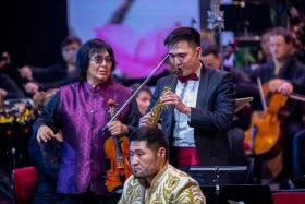 Әлемге әйгілі скрипкашы-виртуоз Марат Бисенғалиев Астанада эксперименттік концерт өткізді - фото 15