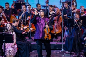 Әлемге әйгілі скрипкашы-виртуоз Марат Бисенғалиев Астанада эксперименттік концерт өткізді - фото 16