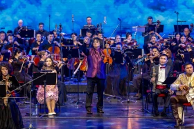 Әлемге әйгілі скрипкашы-виртуоз Марат Бисенғалиев Астанада эксперименттік концерт өткізді - фото 21