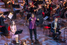 Әлемге әйгілі скрипкашы-виртуоз Марат Бисенғалиев Астанада эксперименттік концерт өткізді - фото 23