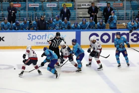 КХЛ: «Барыс» - «Нефтехимик» - фото 13