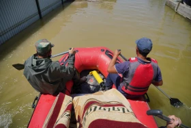 Жетісай ауданындағы су тасқыны - фото 15