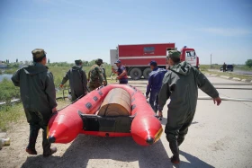 Жетісай ауданындағы су тасқыны - фото 16