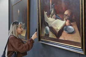 Астанада Орталық Азия өнер көрмесі өтті - фото 14