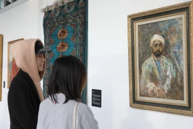 Астанада Орталық Азия өнер көрмесі өтті - фото 35