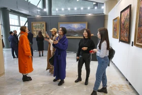 Астанада Орталық Азия өнер көрмесі өтті - фото 53