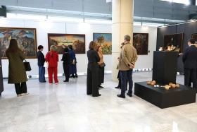 Астанада Орталық Азия өнер көрмесі өтті - фото 55