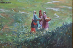 Астанада Орталық Азия өнер көрмесі өтті - фото 56