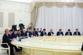 Қазақстан Президенті Қасым-Жомарт Тоқаев Өзбекстанға ресми сапармен келді - фото 9