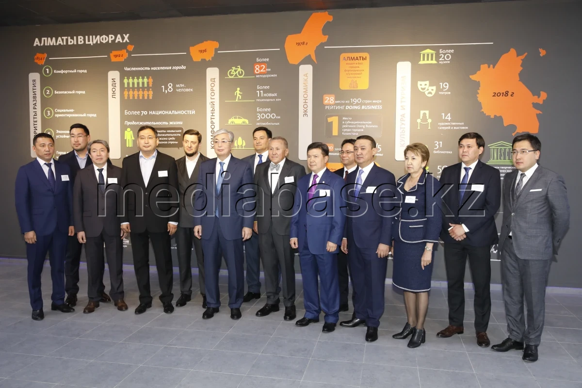 President of Kazakhstan Kassym-Jomart Tokayev visited Almaty Development Plan in Almaty - photo 1