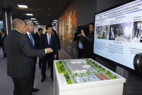 President of Kazakhstan Kassym-Jomart Tokayev visited Almaty Development Plan in Almaty - photo 2