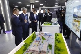 President of Kazakhstan Kassym-Jomart Tokayev visited Almaty Development Plan in Almaty - photo 5