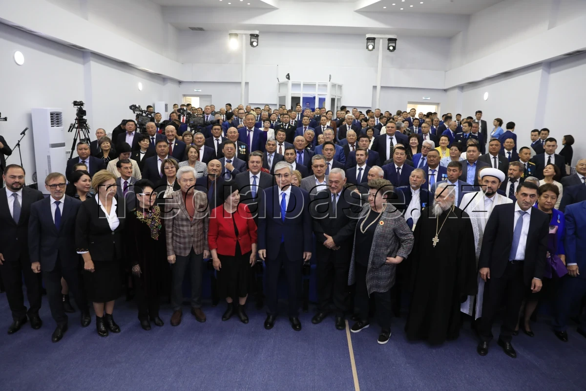 Meeting of the President of the Republic of Kazakhstan, Kassym-Jomart Tokayev, with the public of Almaty region - photo 1