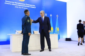 Meeting of the President of the Republic of Kazakhstan, Kassym-Jomart Tokayev, with the public of Almaty region - photo 2