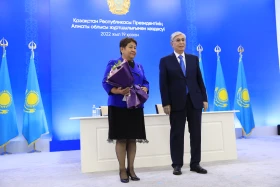 Meeting of the President of the Republic of Kazakhstan, Kassym-Jomart Tokayev, with the public of Almaty region - photo 9