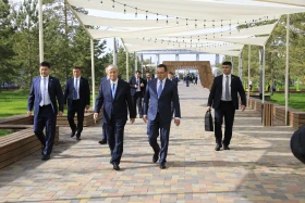 Meeting of the President of the Republic of Kazakhstan, Kassym-Jomart Tokayev, with the public of Almaty region - photo 11